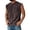 Brown #50, variant on Dresfit Tank Tops Mens Cut Off Distressed Sleeveless Shirts Washed Crew Neck Gym Basic Tees Summer 2026 Muscle Fit Solid Color Big and Tall Vintage T Shirts Gray M