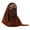 Coffee, variant on Color Block Glitter Forehead Hijab Scarf Cap for Women, Muslim Stretch Turban Head Wrap with Sparkle Rhinestone Front, Soft Breathable Headscarf for Daily Wear(Color Brown One Size)