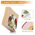 thumbnail image 3 of Parrots in Leaves Napkin Holders for Tables Napkin Stand Paper Holder Organizer Tabletop Tissue Box Dispenser, 3 of 8