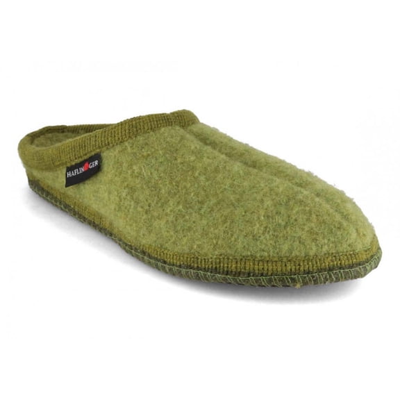 HAFLINGER AS Classic Slippers | Alaska, apine green