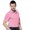 Tropical Pink, variant on Monterey Club Men's Hexagon Texture Solid Golf Polo Shirt #1214