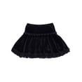 thumbnail image 5 of KOMOO Womens Lace Patchwork Mini Pleated Skirts Vintage High Waist Ruffle Harajuku Goth Short Skirts, 5 of 7