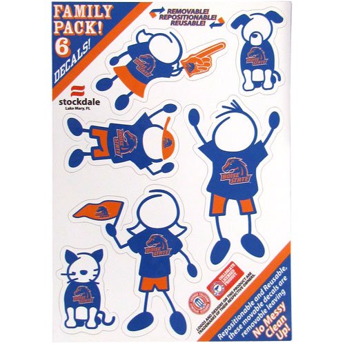 NCAA Boise State Broncos Family Decals, Small
