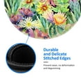 thumbnail image 5 of Disketp Watercolor Blooming Cactus Small Mouse Pad 7.9x7.9 Inches,Washable Round Mousepad For Office Laptop Computer,Non-Slip Rubber Base Mouse Pads For Wireless Mouse, 5 of 9