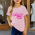 thumbnail image 2 of Bobifish girls tshirts Stylish Girls Graphic tee tops Casual Tees tops Playful letter Printed tees Everyday Comfortable Shirts, 2 of 4