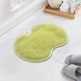 thumbnail image 4 of ziyahi Shower Foot Scrubber Mat with Cleaner Non Slip Scrubber Suction Cups Sturdy for Exfoliating Dead Skin Green, 4 of 9