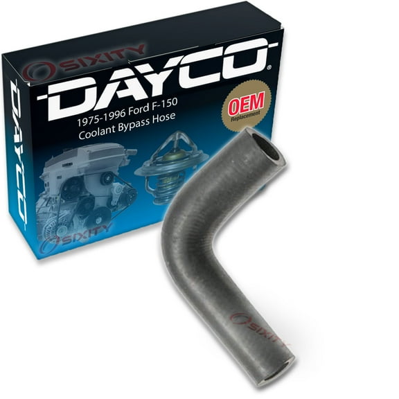 Dayco Engine Coolant Hose compatible with Ford F-150 5.0L 5.8L V8 1975-1996