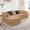 Camel, variant on 106" L-Shaped Modular Sectional Boneless Sofa Couches, 3 Seater Comfy Teddy Fabric Cloud Couch, 29'' Deep Seat, No Assembly Required, for Living Room, Bedroom, Apartment, Green