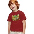 thumbnail image 3 of Teenage Mutant Ninja Turtles In The Christmas Spirit Kids T Shirtfor Youth Toddler Boys and Girls, 3 of 5
