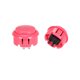 thumbnail image 2 of Interruptor de botón momentáneo de 30 mm para juegos de arcade, color rosa, 8 piezas, 2 of 3