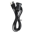 thumbnail image 2 of USB Dash Mount Cable, Easy To Use Car Mount Flush Cable Fast Transfer Easy Installation Waterproof  For Boat, 2 of 8