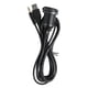 thumbnail image 1 of Cable empotrado para montaje en coche, USB 3,0, AUX, CC, puerto de 3,5mm, Cable empotrado para montaje en salpicadero de coche con indicador LED para coche, barco y motocicleta, 1 of 8