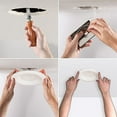 thumbnail image 4 of HALO LTB 6-inch Selectable CCT (3000K-5000K) Integrated LED, White Recessed Light, Dimmable Retrofit Trim, 4 of 6