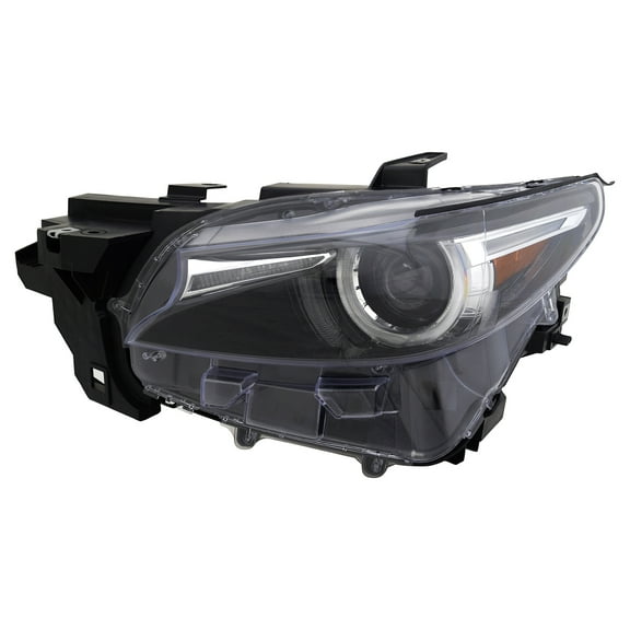 New Aftermarket   Driver Side LED Headlight Lens Housing TM5551041B CAPA fits 2016-2022 Mazda CX-9