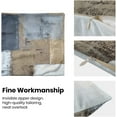 thumbnail image 6 of Beige Pillow Covers 20x20 Set of 2, Brown Grey Abstract Art Painting Throw Pillows for Couch, Modern Throw Pillowcase Square Cushion Cover Gift for Couch Sofa Bed, 6 of 6