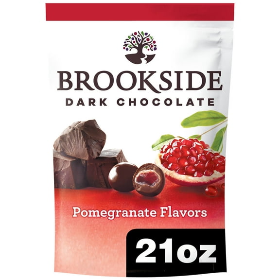 Brookside Dark Chocolate and Pomegranate Flavored Snacking Chocolate, Bag 21 oz
