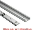 thumbnail image 4 of Zootealy Menuiserie 30 Types Poignée Universelle Support Dédié Scie Circulaire Électrique Support Inversé Rail de Guidage Menuiserie Modifiée Kit de Menuiserie en Alliage d'Aluminium [Argent 300mm Curseur (avec, 4 of 6