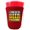 Red, variant on I Give In To Beer Pressure Party Cup Coolie (Royal Blue)
