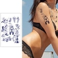 thumbnail image 2 of Etiqueta Engomada Del Tatuaje Animal 6/8PCS Brazo Impermeable para Adultos, 2 of 9