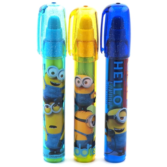 3 Minions Licensed Character Erasers