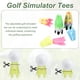thumbnail image 3 of Tees para simulador de golf Uxcell, 1.8 pulgadas y 18 piezas, tees de golf interiores negros para práctica de simulador - Adecuados para (hitting en césped de invierno), 3 of 7