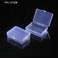 thumbnail image 5 of Caja de almacenamiento transparente de plástico cuadrado, contenedor de cuentas de joyería, caja de accesorios de herramientas de pesca, artículos pequeños, estuche organizador de artículos diversos, 5 of 5