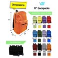 thumbnail image 2 of Mochila Winterlace Bulk de 48 unidades de 17 pulgadas para viajes al aire libre, 2 of 9
