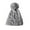 Grey, variant on Womens Winter Hat Beanies Women Bonnet Femme Chapeau D'hiver Tricoté De Couleur Unie for Femme Chapeau Moelleux Et Épais En Peluche Chapeau De Ski Chaud for Femme Bonnet Femme Hiver