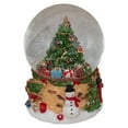 thumbnail image 3 of Northlight Musical Santa Giving Gifts Christmas Tree Snow Globe - 5", 3 of 4