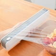 SHELLTON Foil and Plastic Wrap Organizer,Plastic Wrap Dispenser with