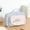 A-4A-clearacne, variant on Dyegold Sweet Color Block Pencil Case with Large Capacity and Handheld Strap for Cosmetics Stationery and Small Personal Items