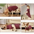 thumbnail image 4 of Warm Winter Jacket for Small, Medium, Large Dogs - Outdoor Ready Cozy Fleece Dog Sweater, 4 of 5