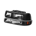 thumbnail image 3 of MOSTPLUS Pair Headlights w/ Bumper Light for 99-02 Chevy Silverado 00-06 Tahoe Suburban, 3 of 9