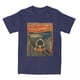 thumbnail image 3 of Camiseta de algodón para hombre con diseño artístico de Snoopy, Charlie Brown, Peanuts, Scream, cuello redondo, manga corta, idea de regalo, 3 of 5