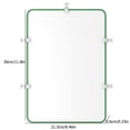 thumbnail image 4 of TIELUTT The Divider Tray Is Suitable for Large Package To Help You Separate the Space And Intruder Alert Alarm Antique Dog Door Stop Brass Door Opener Rubber Tips for Door Stops Baseboard Door Stop, 4 of 5