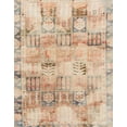thumbnail image 1 of Ahgly Company Machine Washable Indoor Rectangle Abstract Tangerine Pink Area Rugs, 7' x 10', 1 of 7