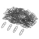 thumbnail image 2 of 100 X pesca Snap giratorio acero al carbono pesca pesca señuelo conector giratorio 1.8x0.6cm Zulema Broche de pesca de acero al carbono, 2 of 8