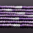 thumbnail image 4 of QNAVIC Natural Shaded Amethyst Gemstones Micro Faceted Rounds Beads Strand Drilled Stone Chakra Healing Crystals DIY Jewelry Making Wholesale Bulk Loose Supply Strand 30 Centimeter (1 Strand), 4 of 4
