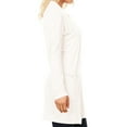 thumbnail image 2 of Women's Casual Long Sleeves Side Pockets Solid Cardigan, 2 of 3