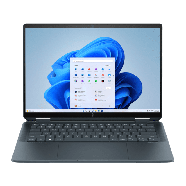 Laptop HP Spectre x360 14-eu0000la, Intel Core Ultra 7, 32 GB, 1TB SSD, 14"