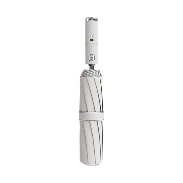 HPDL USB Chargeable Foldable Umbrella with Fan Beach Portable UV Umbrella