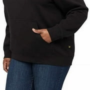 Caterpillar Ladies Hoodie, (Black, XXL)