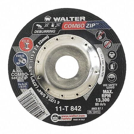 

Cut-Off Wheel T27 4-1/2x5/64x7/8 (Pack-25)
