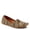 TIGER PRINT, variant on Kathaleta-Hide Shoes for Women - Ladies Leather Booties with Rubber Outsole - Comfortable Slip-On Flat Shoes for Womens