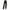 Black-624, variant on Clearance & Promo, Women’s Fashionable Casual Solid Color High-Waisted Pocket Straight-Leg Wide-Leg Mop Jeans, Trendy & Comfortable | Sopatenor, Black L