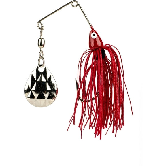 Strike King Mini-King Spinnerbait Lure 1/8oz Red Shad