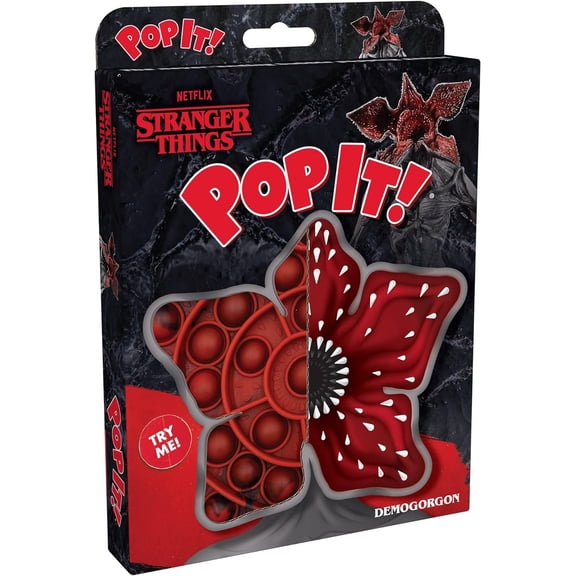 Buffalo Games - Pop It! - Stranger Things - Demogorgon