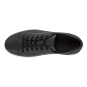 Men's ECCO Soft 7 Sneaker Black Leather/Nubuck 43 M