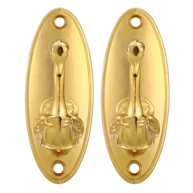unbranded Gancho Decorativo Para Dorado Estilo Cisne Con Único Y Fácil Instalación