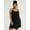 Black Soot, variant on Joyspun Women's Cotton Blend Pleated Sleep Chemise with Pockets, Sizes S to 3X